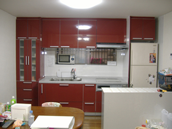 空間が広々し、より快適な食卓になりました。