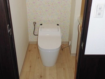 明るい空間になり、掃除も一段と楽になりました。