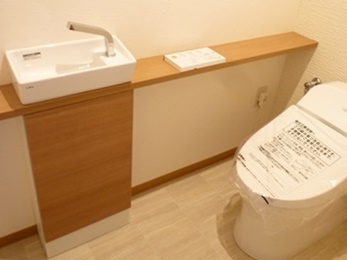 機能的かつデザイン性にも優れたトイレに生まれ変わりました。