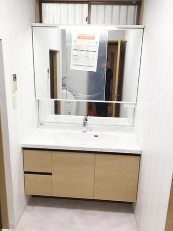 上質で清潔感のある洗面室 伏見区