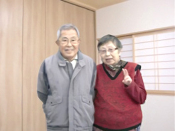 孫が安心して遊べるスペースができました。